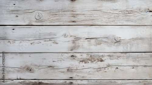 dusty old wood plank painted white texture, copy space, 16:9