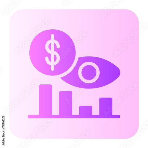 audience gradient icon