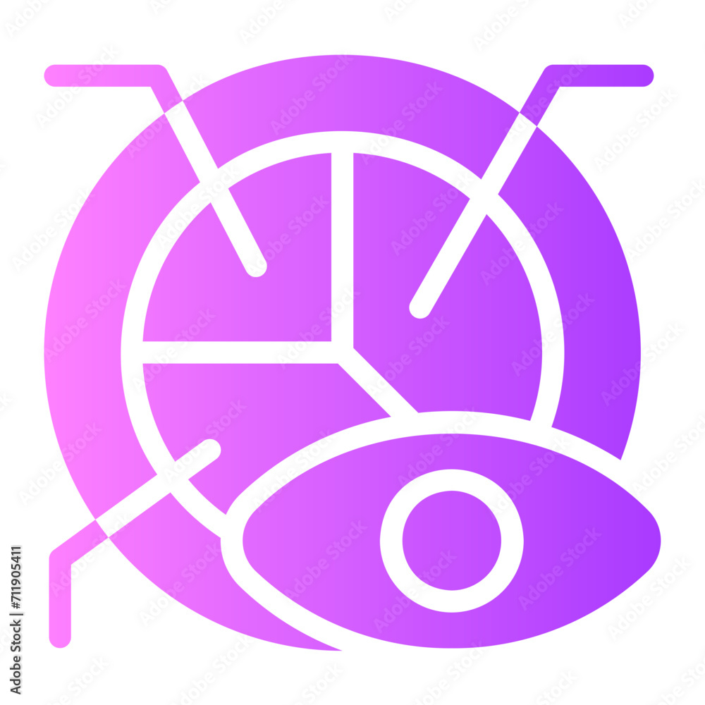 vision gradient icon vision gradient icon