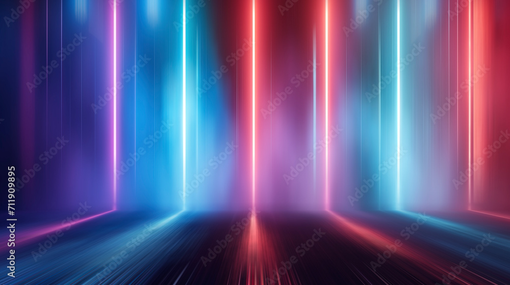 Ultraviolet abstract light. Diode strip, light line. Purple and pink gradient. Modern background, neon light. Empty stage, spotlights, neon. Abstract light. 3D illustration Ultraviolet abstract light. Diode strip, light line. Purple and pink gradient. Modern background, neon light. Empty stage, spotlights, neon. Abstract light. 3D illustration
