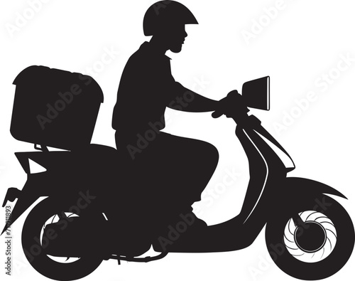 Speedway Savories Sprint Vector Design for Scooter Food Express 
