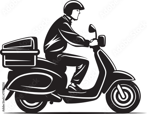 Speedway Savories Sprint Vector Logo for Scooter Food Express 