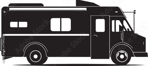 Street Savor Fiesta Vector Logo Design for Food Truck Icon 