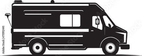 Urban Eats Expedition Food Truck Vector Design 