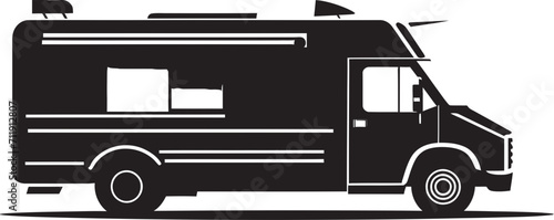 Urban Eats Excursion Food Truck Vector Design 