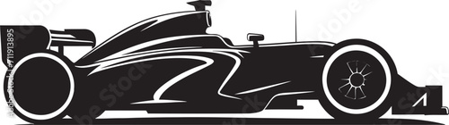 Turbocharged Triumph Emblem Formula 1 Racing Car Icon in Vector Triumph 