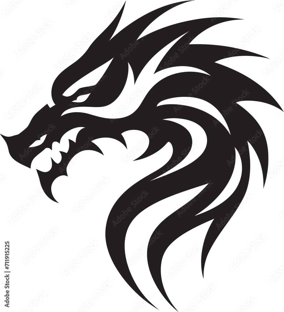 Dragon Dynasty Insignia Kuei Dragon Vector Icon for Legendary Legacy Dragon Dynasty Insignia Kuei Dragon Vector Icon for Legendary Legacy