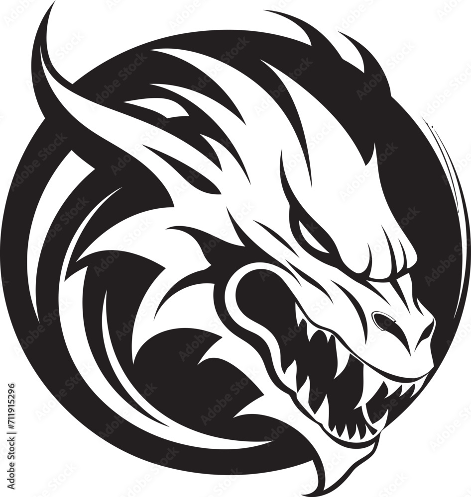 Celestial Serpent Insignia Kuei Dragon Vector Design for Mythical Aura Celestial Serpent Insignia Kuei Dragon Vector Design for Mythical Aura