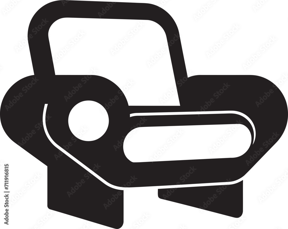 Zenith Comfort Insignia Vector Design for Stylish Modern Relaxing Chair Zenith Comfort Insignia Vector Design for Stylish Modern Relaxing Chair
