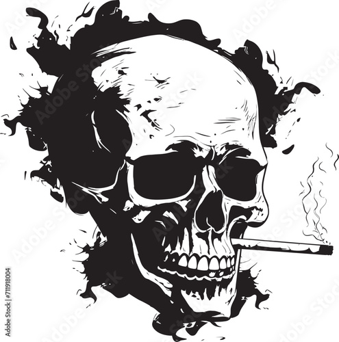 Classic Cohiba Crest Timeless Charm in Smoking Gentleman Vector 