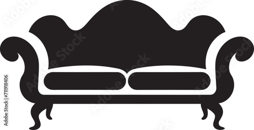 Plush Panache Badge Luxurious Sofa Seat Logo for Elegant Living Spaces 