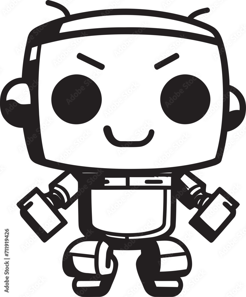 Whiz Widget Insignia Small Robot Chatbot Icon for Tech Conversations Whiz Widget Insignia Small Robot Chatbot Icon for Tech Conversations