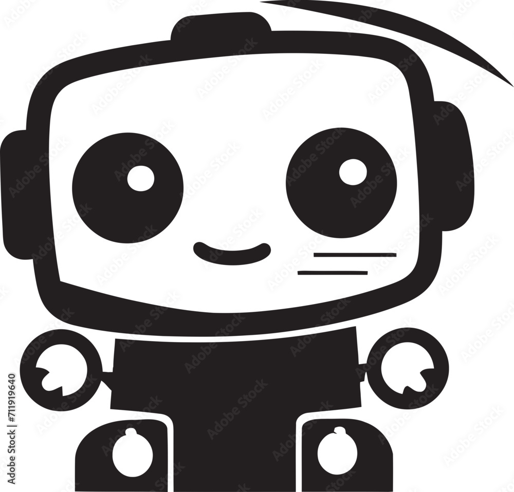 Pint sized Pal Crest Compact Robot Icon for Compact Connections Pint sized Pal Crest Compact Robot Icon for Compact Connections