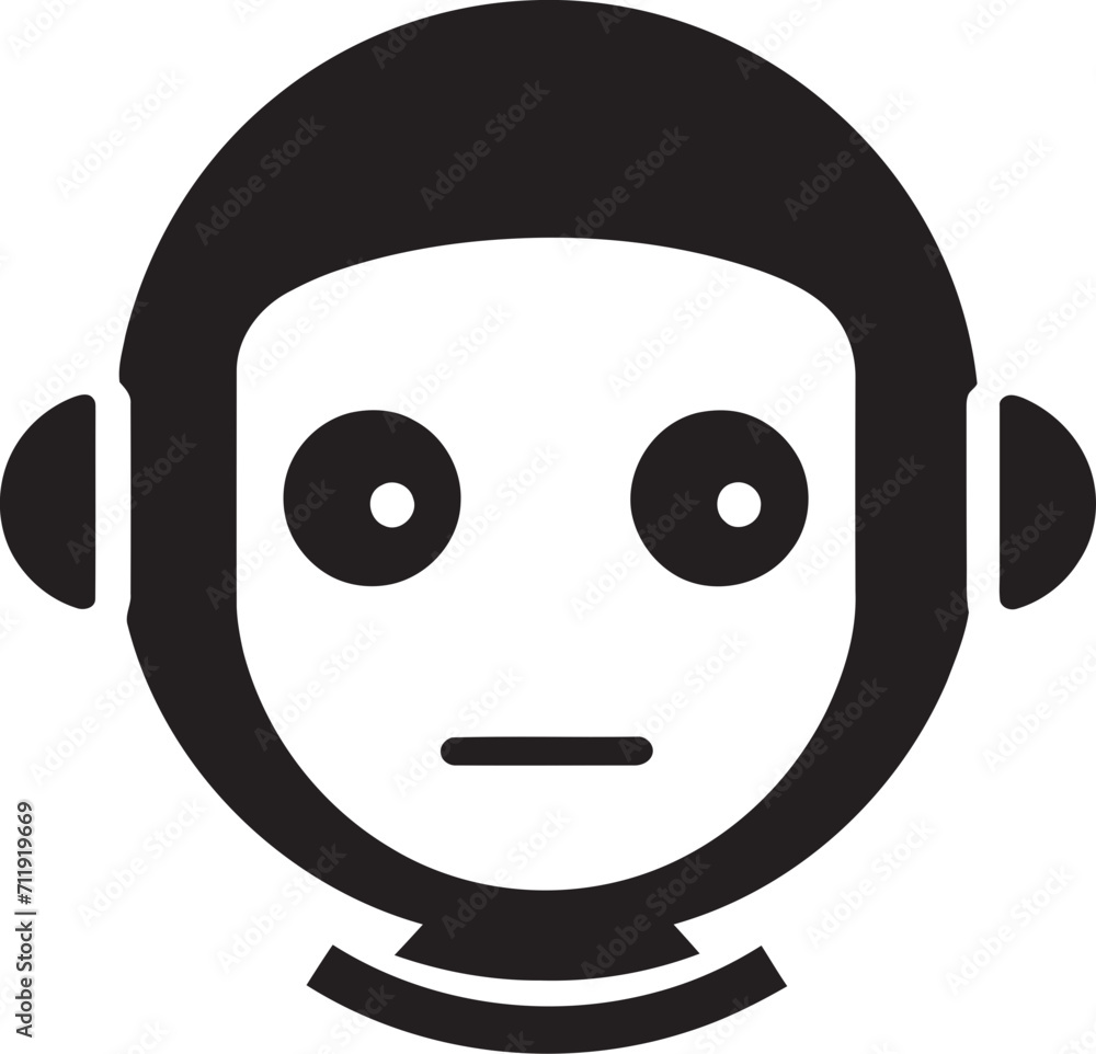 Nano Nudge Insignia Cute Robot Chatbot Logo for Digital Assistance Nano Nudge Insignia Cute Robot Chatbot Logo for Digital Assistance