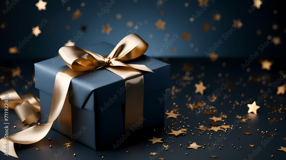 Gift box background with copy space for Christmas gifts, holidays or birthdays Gift box background with copy space for Christmas gifts, holidays or birthdays