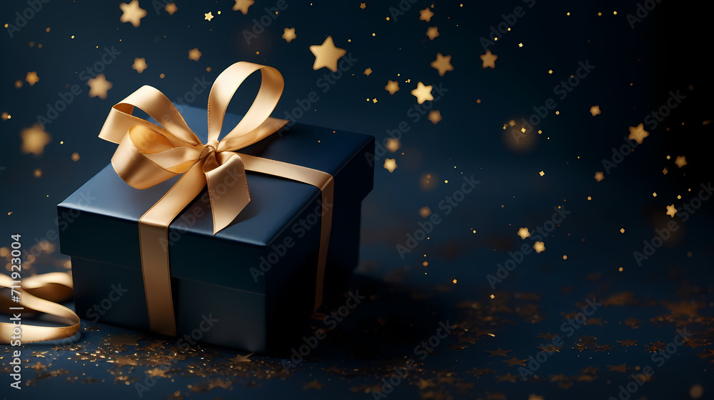 Gift box background with copy space for Christmas gifts, holidays or birthdays Gift box background with copy space for Christmas gifts, holidays or birthdays