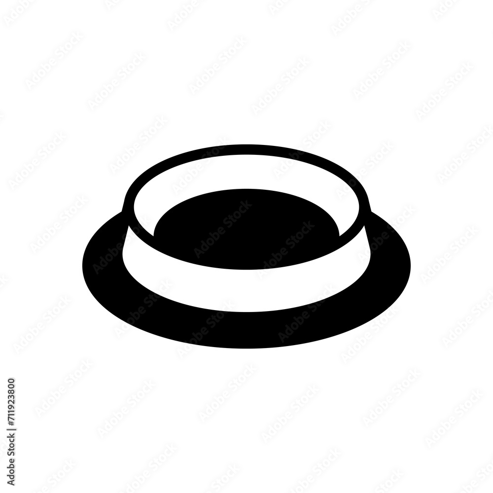 food bowl icon symbol vector template food bowl icon symbol vector template