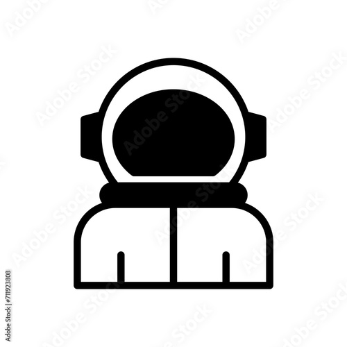 astronaut icon symbol vector template