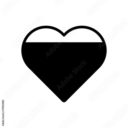 life bar icon symbol vector template