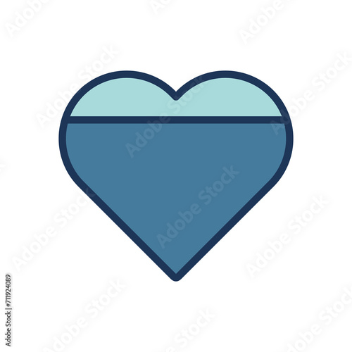 life bar icon symbol vector template