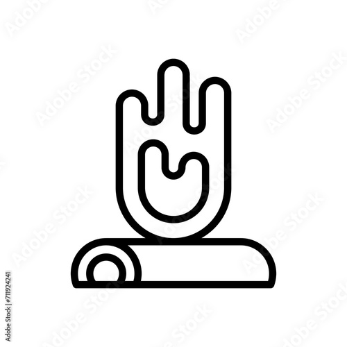 Campfire Icon Vector Design Template