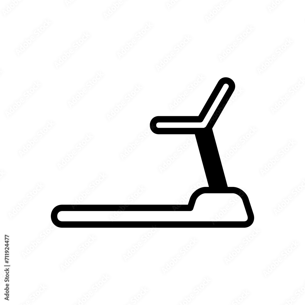 Treadmill Icon Vector Design Template Treadmill Icon Vector Design Template