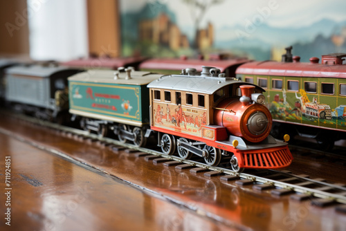 Vintage Tinplate Train Set
