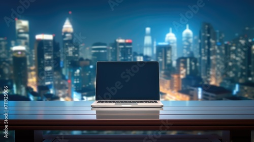 office keyboard table background illustration workspace desk, typing laptop, monitor screen office keyboard table background