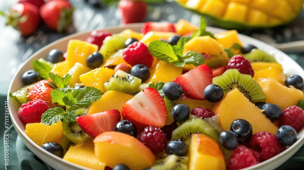 Colorful Ramadan Fruit Salad - A Burst of Flavor and Nutrition