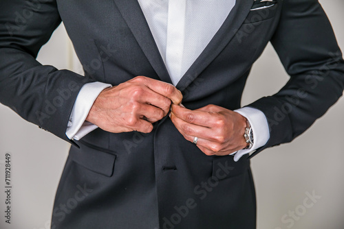Groom's official stylish wedding outfit