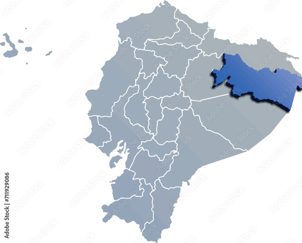 ORELLANA DEPARTMENT MAP PROVINCE OF ECUADOR 3D ISOMETRIC MAP ORELLANA DEPARTMENT MAP PROVINCE OF ECUADOR 3D ISOMETRIC MAP
