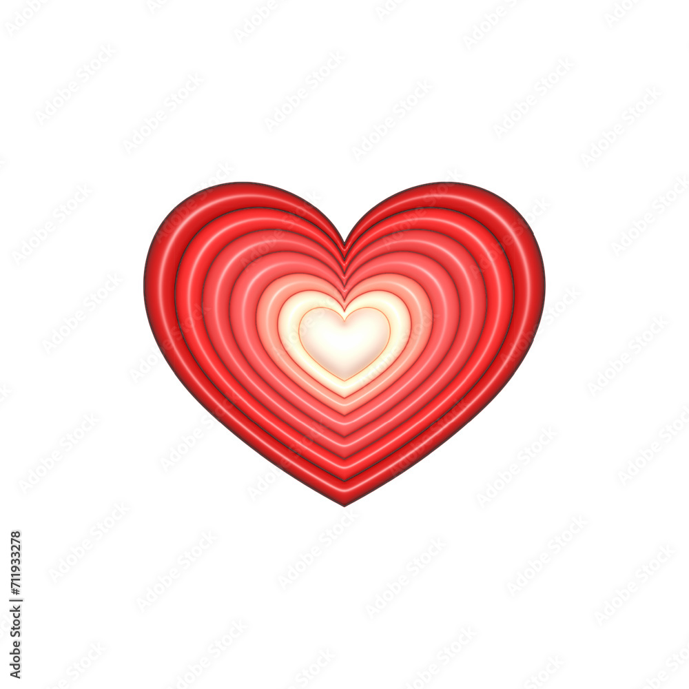 Hand-drawn abstract heart line and color. Cartoon vector illustration. Hand-drawn abstract heart line and color. Cartoon vector illustration.