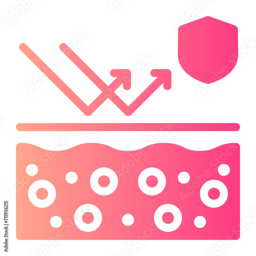 shield gradient icon