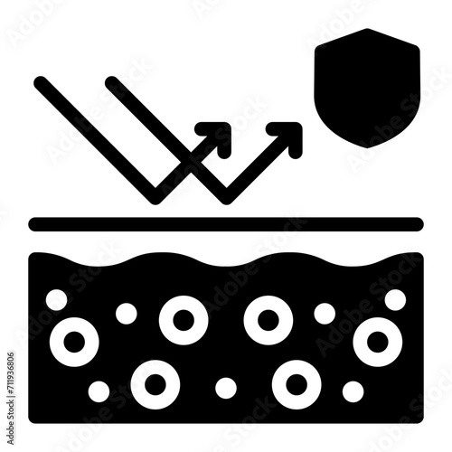 shield glyph icon