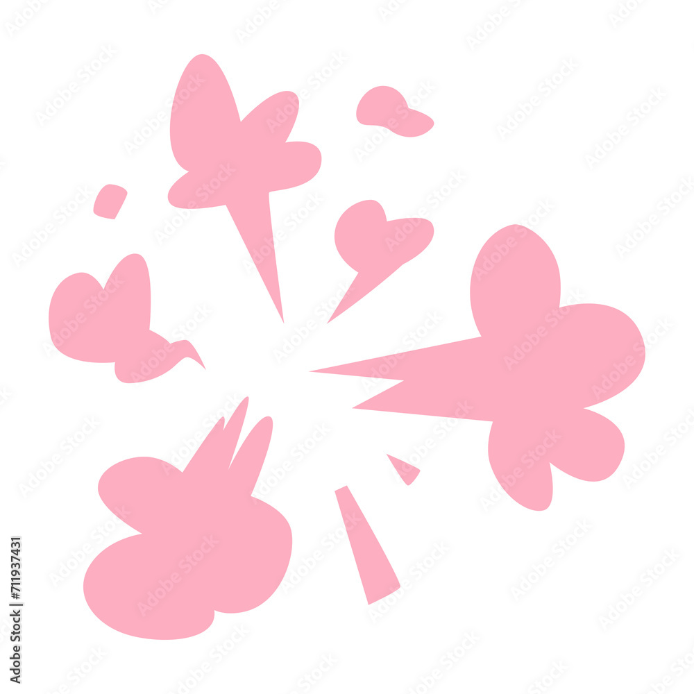 pink cloud element pink cloud element