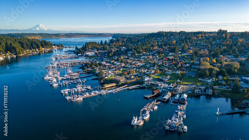 Sunny Day in Gig Harbor Washington