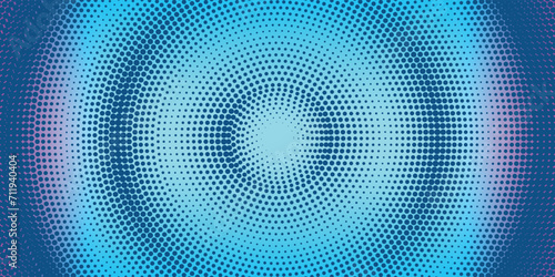 Halftone dots gradient grunge texture background white and blue color pattern. Sport style vector illustration photo