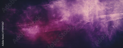 Old Film Overlay with light leaks, grain texture, vintage purple background 