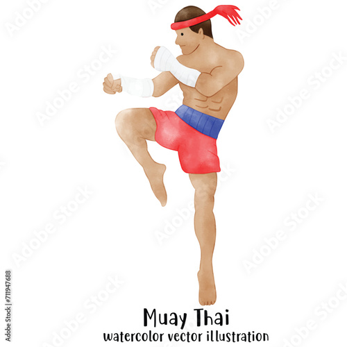 Muay Thai Vector