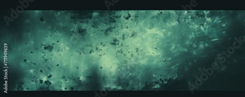 Old Film Overlay with light leaks, grain texture, vintage mint green and charcoal background