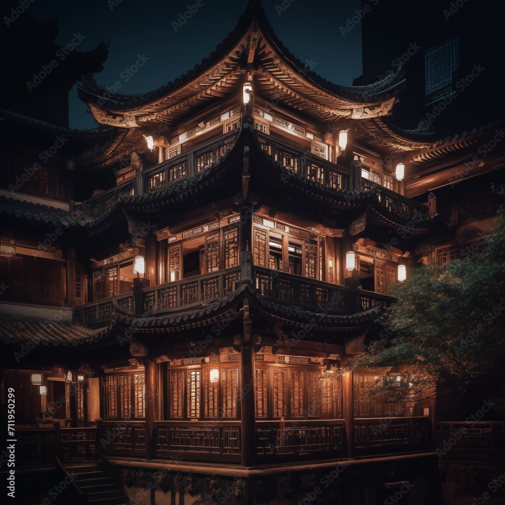 Ancien chinese building Ancien chinese building