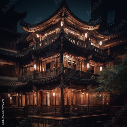Ancien chinese building