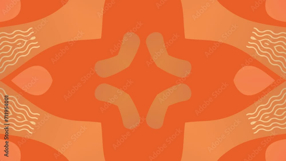 yellow and orange abstract background,gradient yellow modern orange abstract shapes loop background animation.