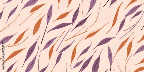 Rust and lavender simple cute minimalistic random satisfying item pattern