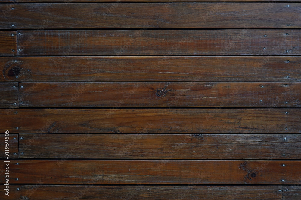 Naklejka premium Fundo de Madeira - Ripas Background