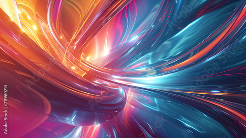 futuristic abstract dynamic digital art illustration background