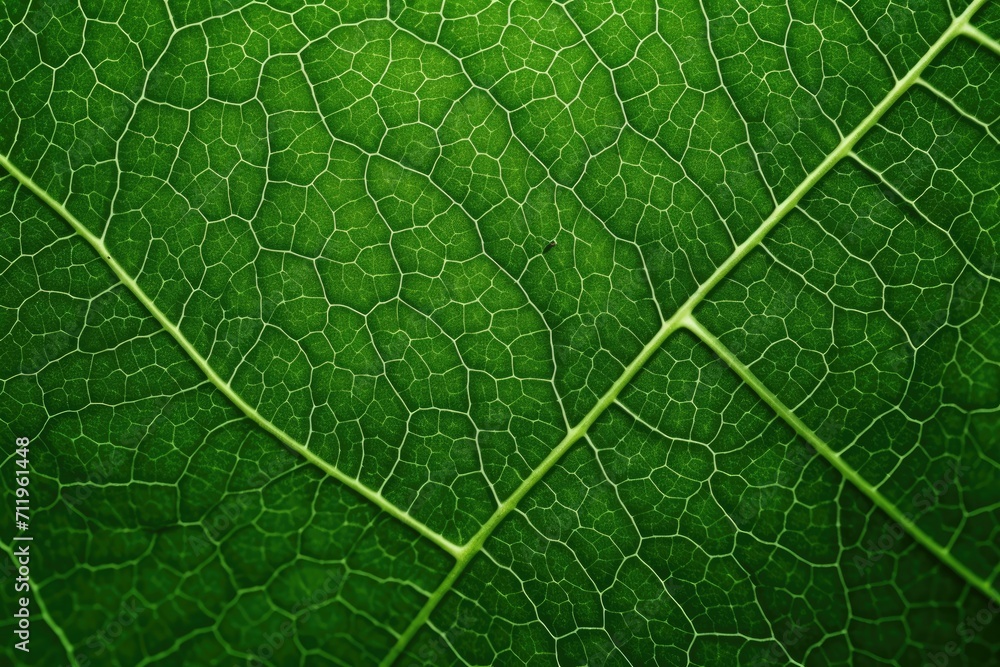 Macro of green leaves Generated by AI Macro of green leaves Generated by AI