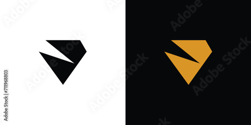 Luxurious and unique Diamond logo design