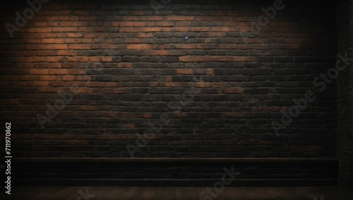 Indoor interior wall room wallpaper, grunge brick wall texture background
