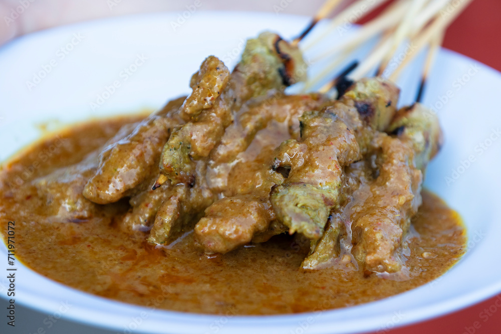 Beef satay, malaysian cuisine, malaysian food Beef satay, malaysian cuisine, malaysian food